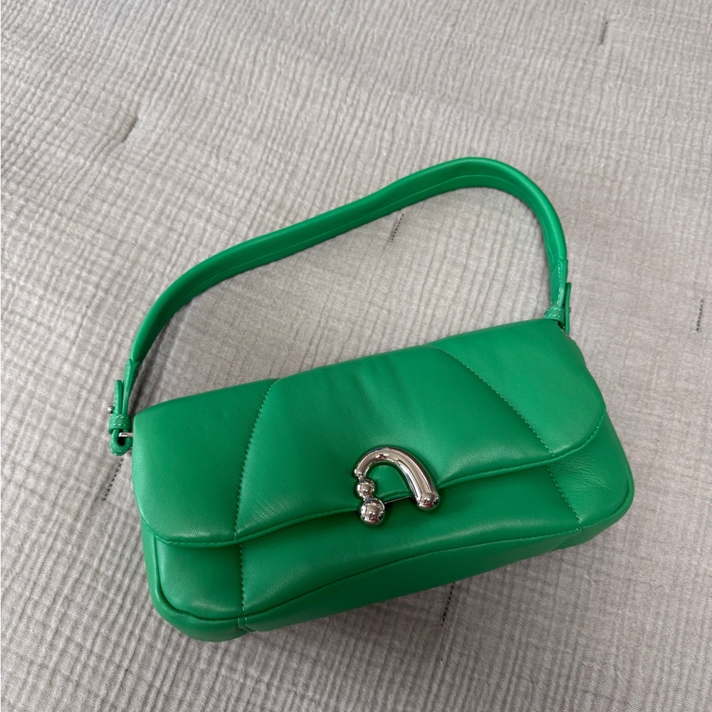 Amazing Song Green Leather Purse